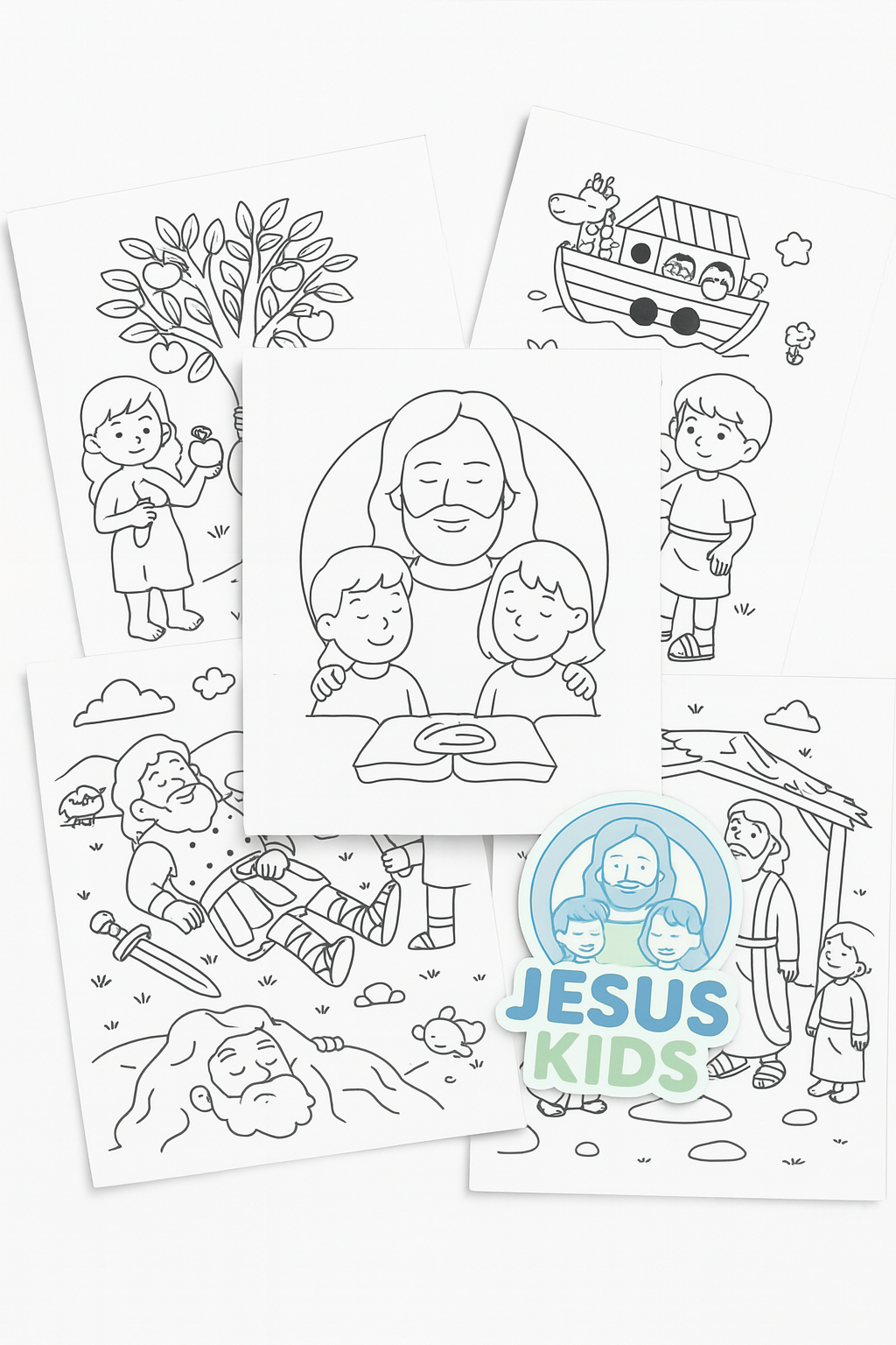 Jesus Kids - Páginas bíblicas