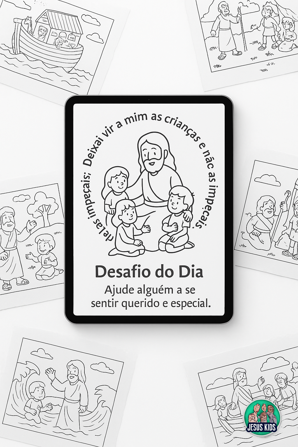 Jesus Kids no tablet
